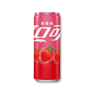 Coca Cola fraise de Chine - 33cl