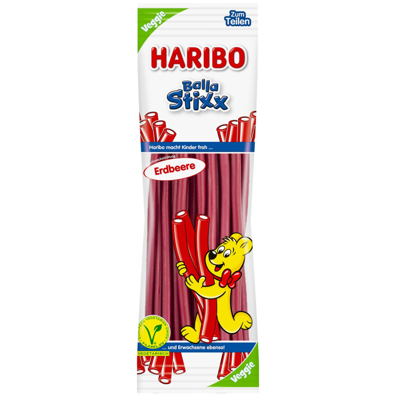 Sticks Balla Balla Haribo - Fraise