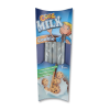 Pailles cool milk qui sont des pailles au goût de cookies qui aromatise le lait