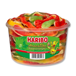 Haribo Anaconda toutes couleurs en tubo