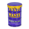Mini bidon violet toxic waste qui sont des bonbon ultra acide aux fruits