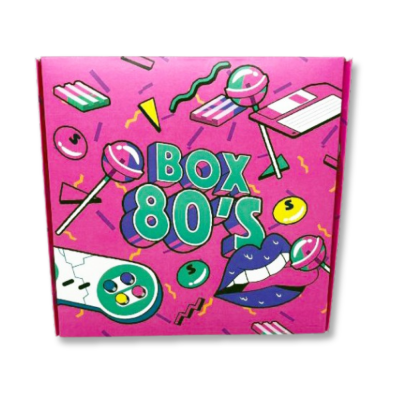 Box année 80' fermé bonbon année 80' Box année 80' fermé bonbon année 80'