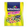 Sachet jaune de hitschies sour mix qui sont des bonbons acidulés