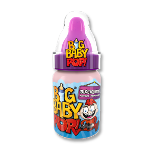 Big baby pop qui est un bonbon en forme de biberon violet