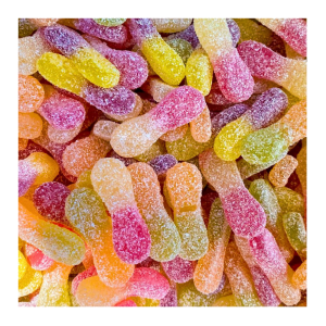 Vrac de lague pik de chez haribo qui sont des bonbons acidulées en forme de langue