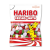 Sachet blanc de bonbon haribo fraise à la crème