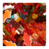 Vrac de bonbon phantasia Haribo aux formes et couleurs différentes