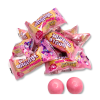 Sachet et bille de boules magiques tutti frutti de couleurs rose