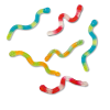 Détails des bonbons Trolli Wurrli.