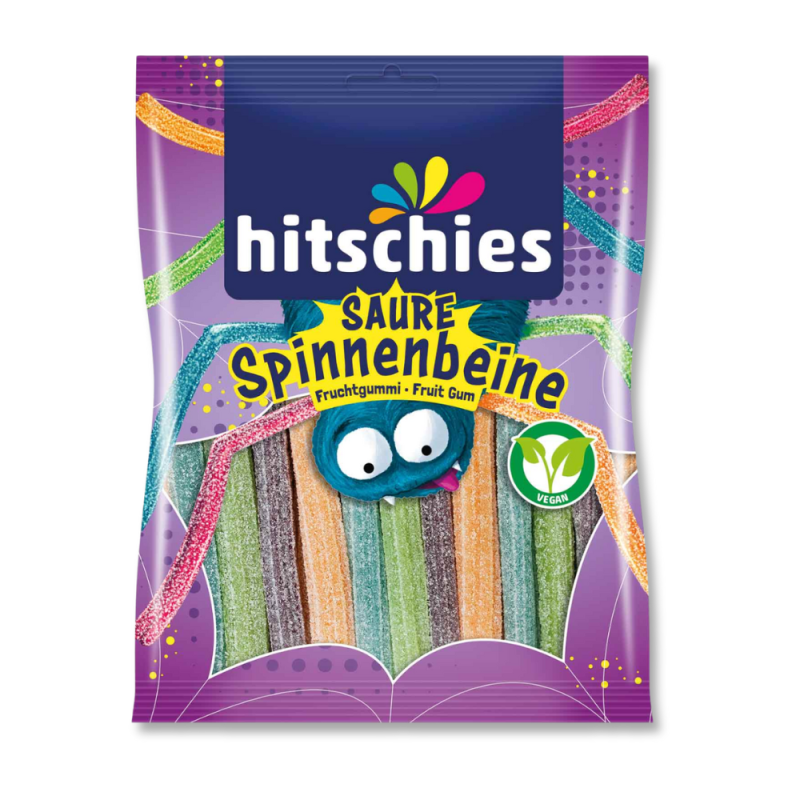 Pattes d'Araignée Acidulées Hitschies - 125 g