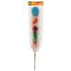 Brochette de bonbons Horrific Ke Boo en formes effrayantes (oreille, œil, cervelle) idéale pour Halloween.