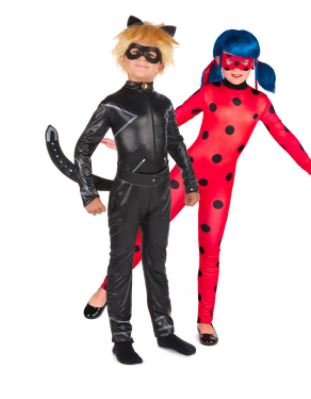 déguisement enfant miraculous ladybug chat noir halloween